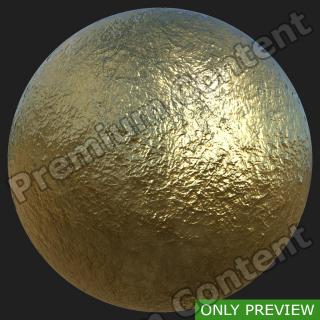 PBR substance preview gold 0002